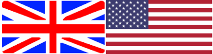 British and US Flags combined